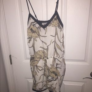 Floral romper size medium original piece